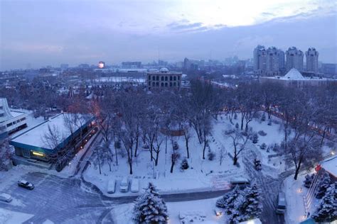 weather in kazakhstan in december